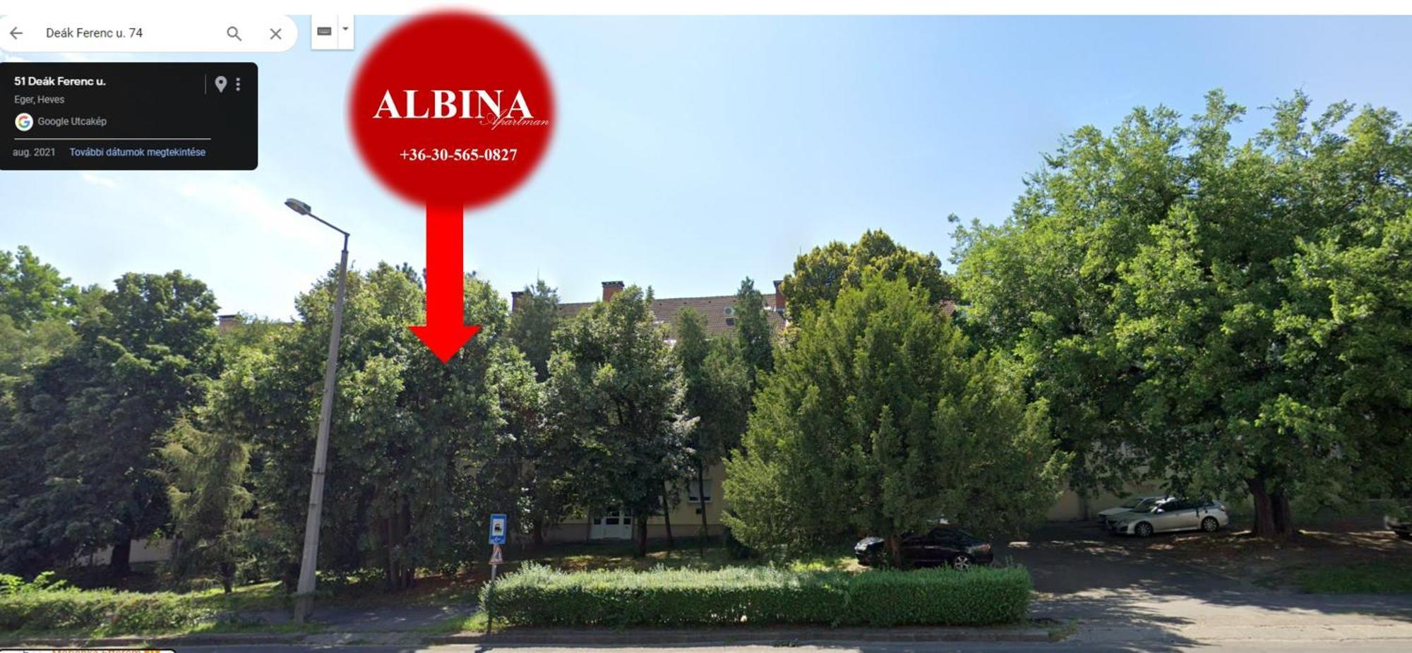 Albina Apartman Erlau Exterior foto